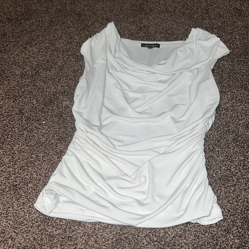 Only wore once, very cute, silk like material